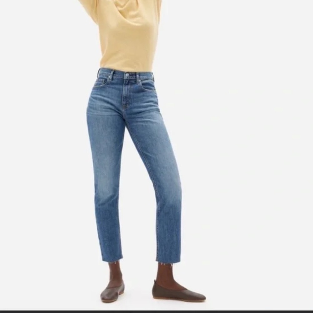 Everlane The Original Cheeky Jean Raw Hem Size 25